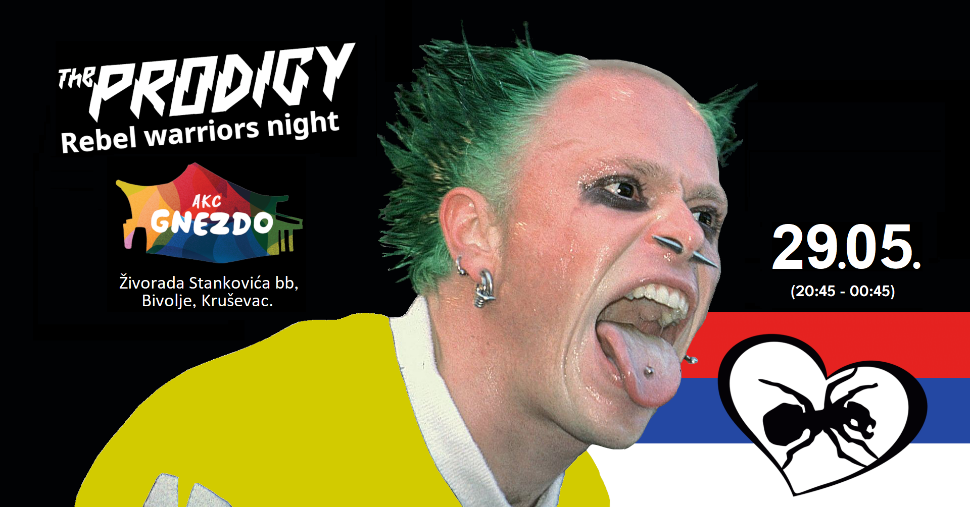 The PRODIGY - Rebel warriors night