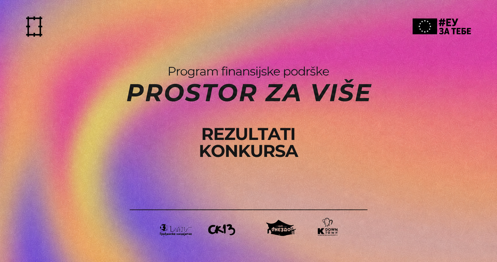 Rezultati konkursa "Prostor za više"